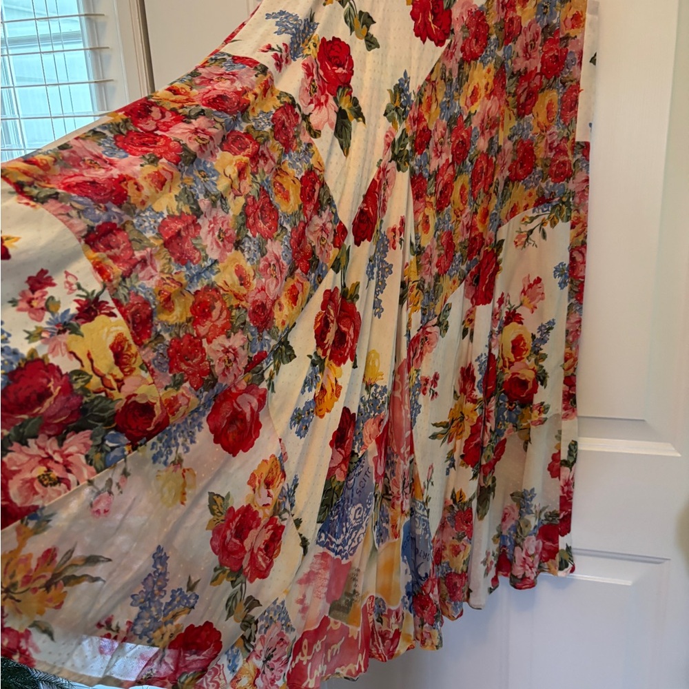 Beautiful Carole Little Classic 3/4 Sleeve Floral 2 piece outfit - Picture 8 of 11